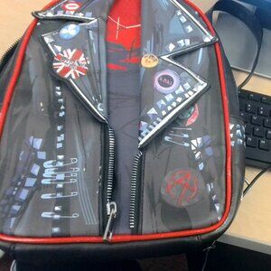 Hot topic spiderman across the spiderverse mini backpack